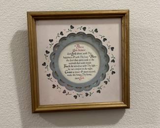 Blessed Wall Art    $10
