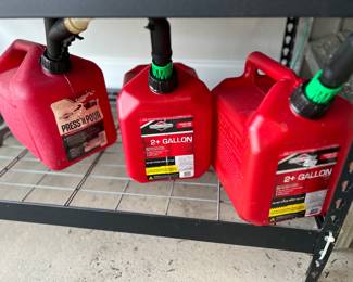 Gas Cans   $15
