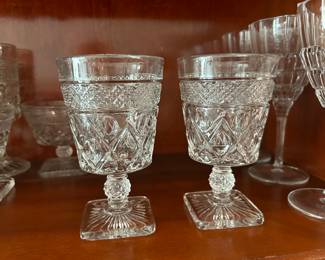 Imperial Cape Cod Stemmed Cocktail Pair  $10