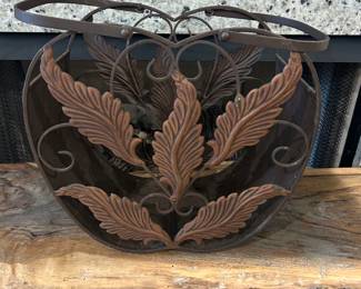 Metal Basket Decor   $15