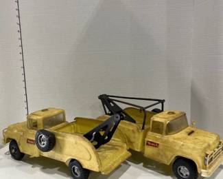Buddy L vintage tow trucks (2)