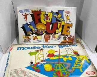 Mouse Trap and Fun House games