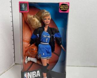 Barbie NBA Orlando Magic doll in box
