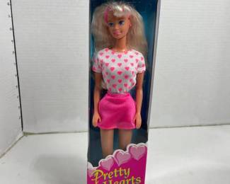 Barbie Pretty Hearts doll in box