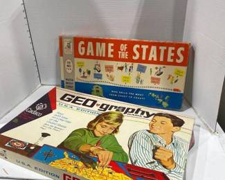 Geography and Game of the States games