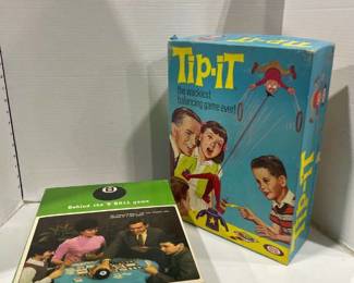 Tip It and Behind the 8 Ball games