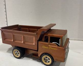 Structo Dumper vintage dump truck toy