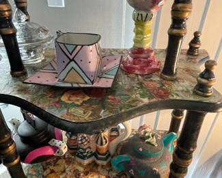 tiered stand and accessories