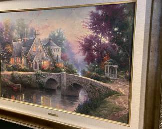 Kinkade lithograph