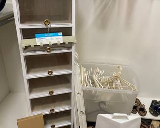 Closet storage solutions :)