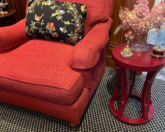 Isenhour armchair with down cushions - matched set of 2 available