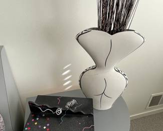 Modern vase and storage box