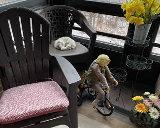 all-season chairs and plant stands