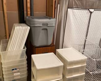 Storage solutions - extensive collection:)