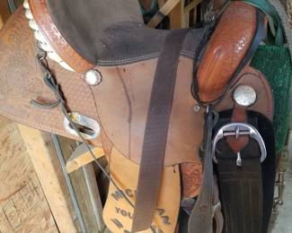 Billy Cook Barrel Racing Saddle