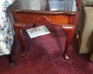 Vintage Drop Leaf End Table