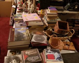 Books, CDs, and Board Games
