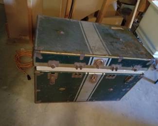 Vintage Green Trunk