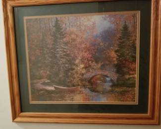 Print, Woodland Forest