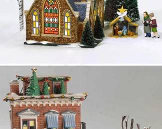 Two Holiday Gift Sets Church Of The Holy Light  Parkside Holiday Brownstone