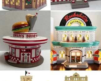 Snow Village Restaurants Stores