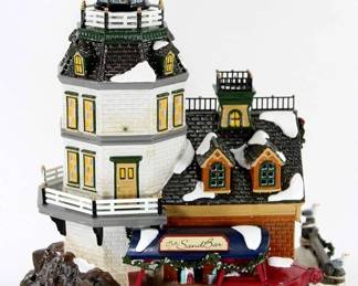 Candlerock Lighthouse Restaurant Snow Village