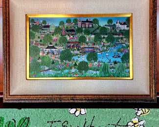 JO SICKBERT, "Afternoon in the Park" 1965. bid #1