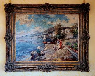 Large Impressionistic Oil Painting by JULLY MINNO $1,895 bid #37