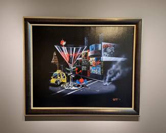 GODDARD "Cherry Cosmo" artist-signed 224/300 $595 or bid #93