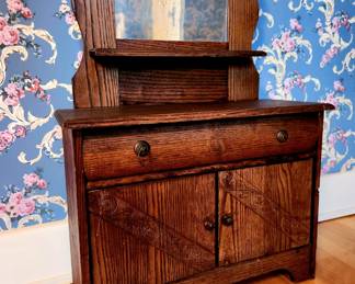 Child's Doll Furniture Mirrored Sideboard $95 or bid #189