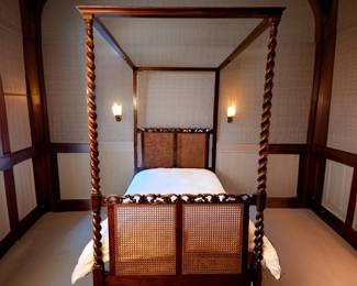 Jacobean Revival Twin Canopy Bed bid #38