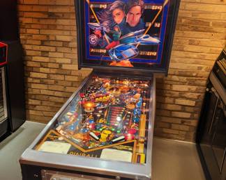 Spy Hunter Pinball Machine in EXCELLENT CONDITION $2,400 or bid #20