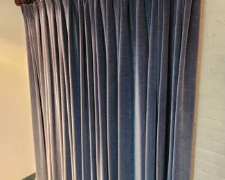TWO Sets! Velvet Curtains and Rod $150 per set