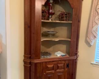 Corner cabinet handmade in Madison, GA