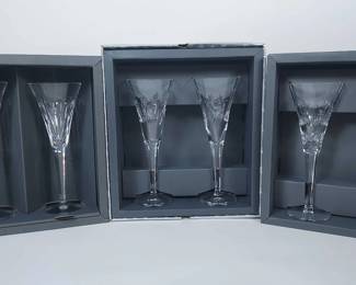 Waterford Crystal Millennium Collection Champaign Flutes