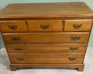 Maple Three Drawer Chest