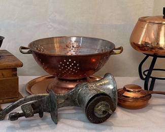 Copper Kitchen Items And More