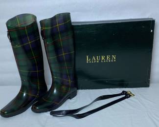 Ralph Lauren Rosalyn II Modmacharr Rain Boot