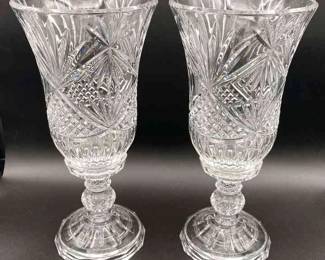 Waterford Elegant Shaded Candlesticks 