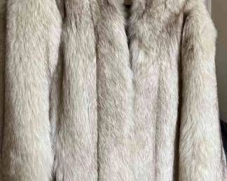 LightHued Fur Suede Jacket, Smaller Size