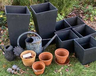 Planting Containers, Watering Cans, And More