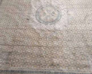 Machine Made Isfahan Style Room Sized Rug