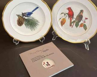 Spode America Songbird Series Plates by Ray Harm 