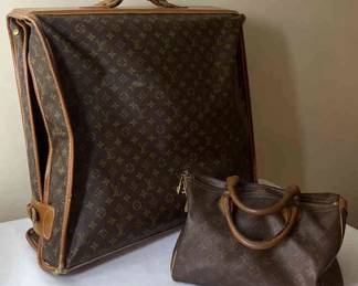 Louis Vuitton Vintage Monogram Garment Suitcase Tote