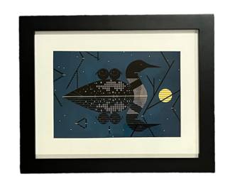Clair de Loon by Charley Harper, Signed