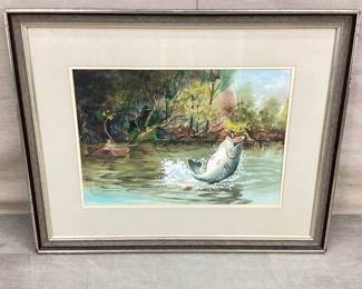 Harrison Veit Original Watercolor Painting