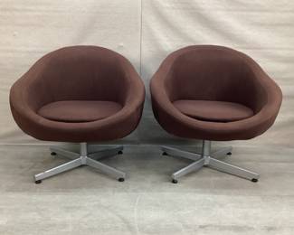 Mid-Century Swivel Chairs