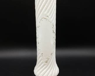Epoch White Opaline Glass Vase