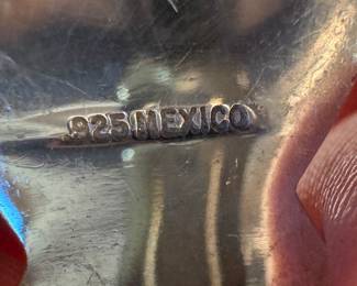 Sterling Silver Bracelet with Matching Sterling Silver Earrings