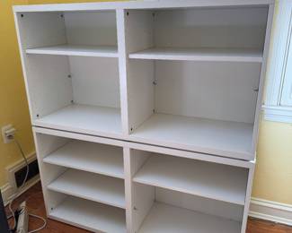 White Shelving Unit (3 total)